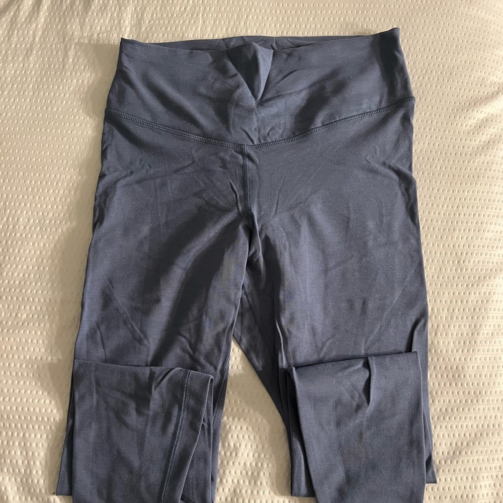 Blue 7/8 Leggings